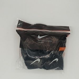 Nike Men's 6-Pairs Black Cushioned Quarter Socks